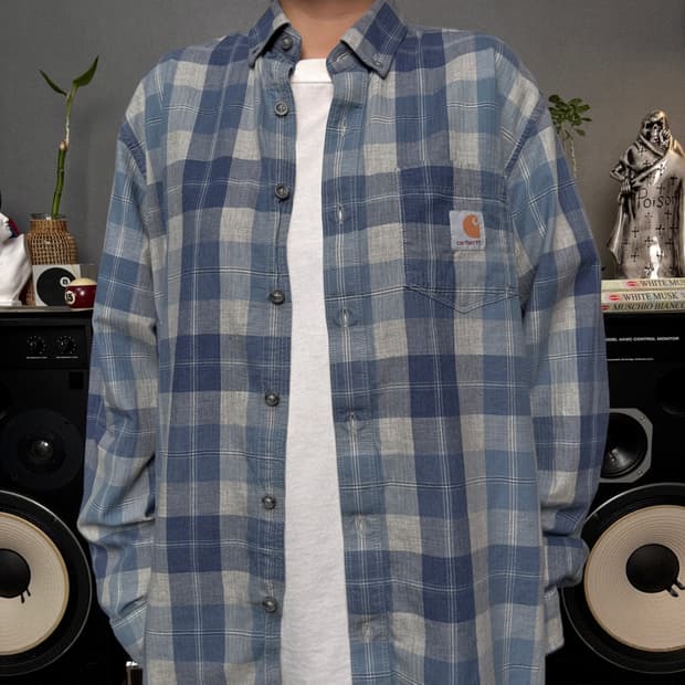 칼하트 체크셔츠