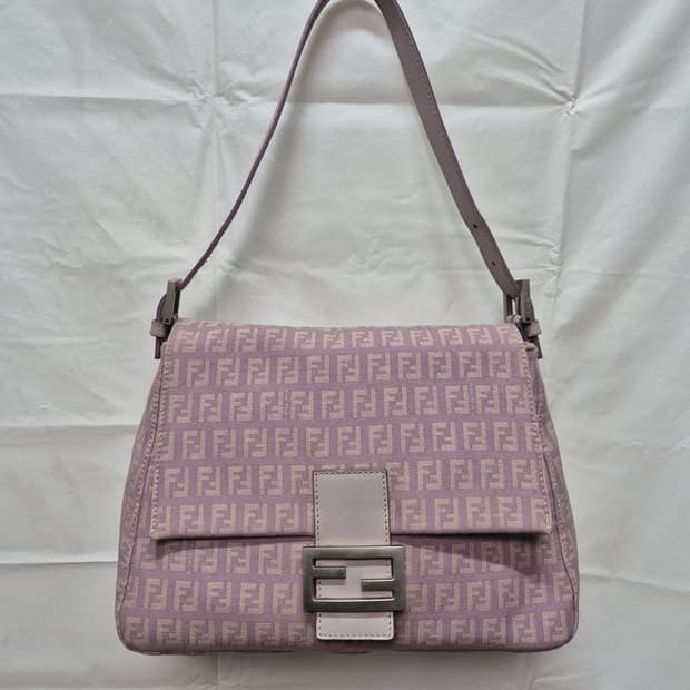 펜디 핑크 바게트백