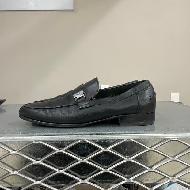 페레가모 레더 로퍼 UK8.5