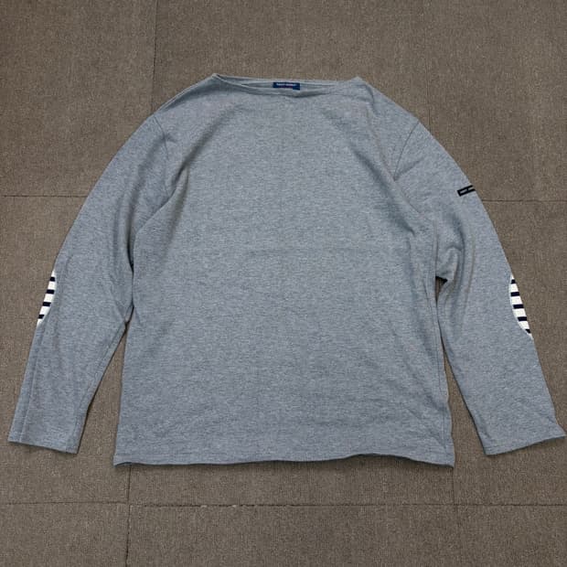 SAINTJAMES 세인트 제임스 길도 엘보패치 티셔츠 공용