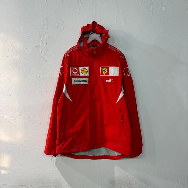퓨마 페라리 레이싱 자켓 100