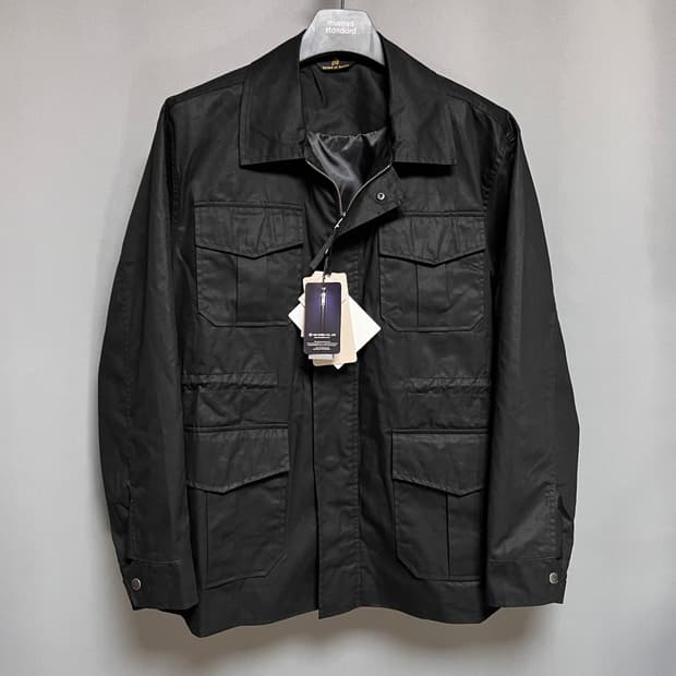 론트 007 블랙 왁스 사파리 자켓 XL (미사용)
