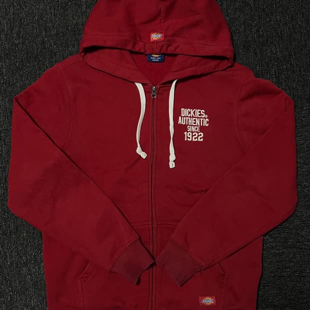 Dickies Authentic Since 1922 풀집업 후드 
