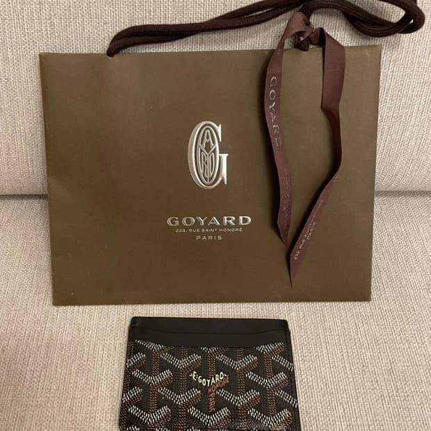 정품 고야드 생쉴피스 카드지갑– 공홈정가 $480(약 65만원)