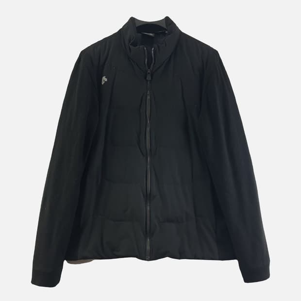 데상트 블랙 남자 패딩 105 N9076
