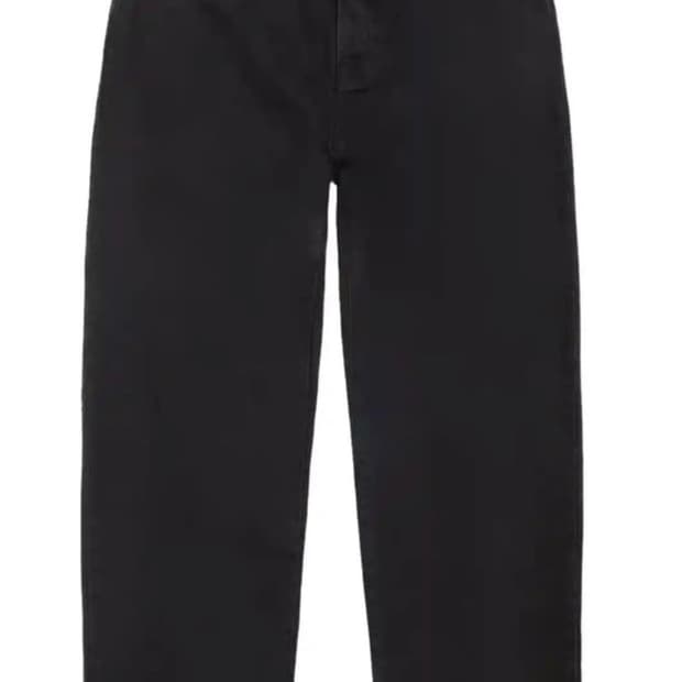 Stussy Big Ol Jean Washed Canvas 31 새것 