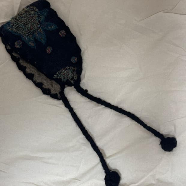 🫐 울 핸드메이드 투톤 귀마개