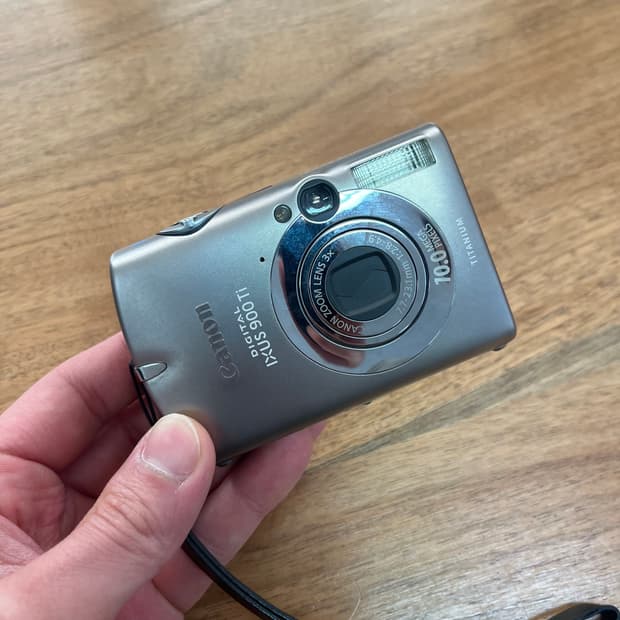 (티타늄 모델) 캐논 ixus 900 Ti