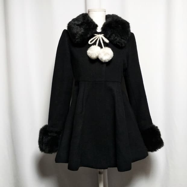 양산형지뢰계 코트 달천대장 y2k 공겜여주 히메로맨틱갸루 핀터깔 펑크