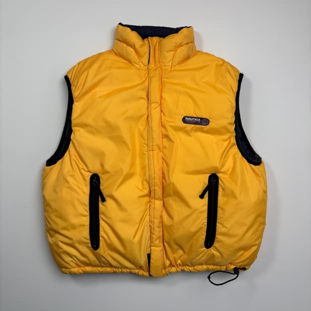 [2XL] Nautica reversible padded vest