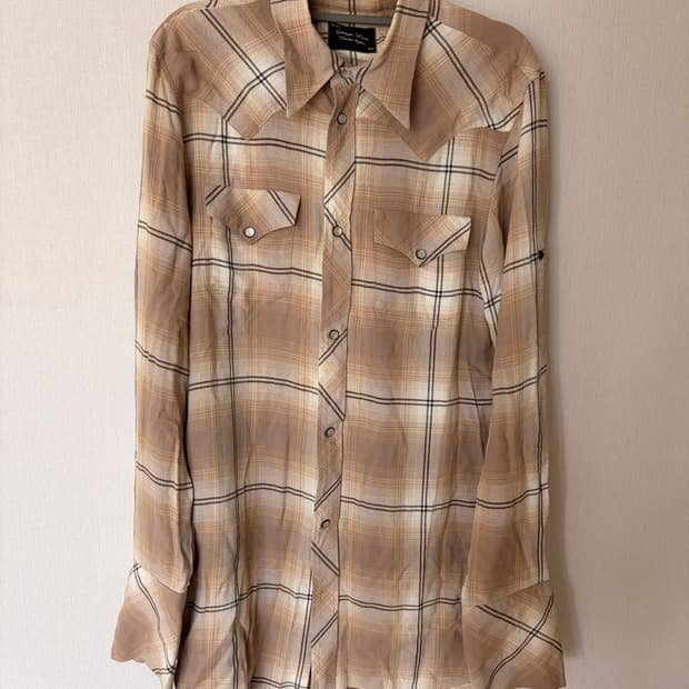 넘버나인 07ss 웨스턴셔츠