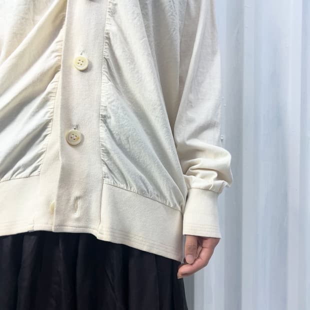 80s) garcons homme cardigan
