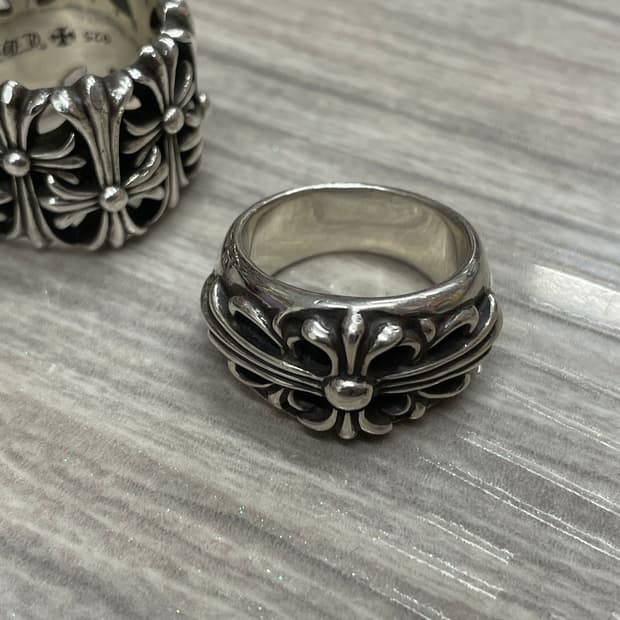 크롬하츠 플로랄 크로스링 (k16호)