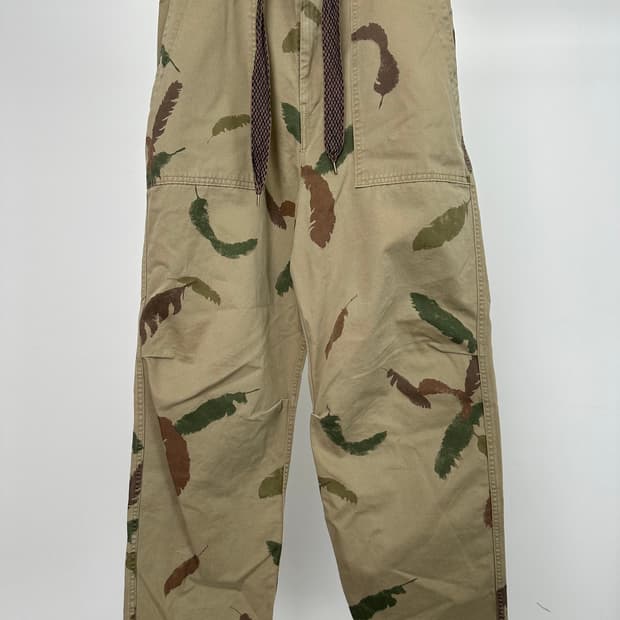 캐피탈 루드 페더 프린트 와이드 팬츠 4사이즈