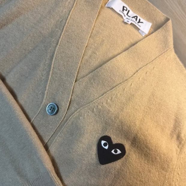 [정품/s/상태최상] 꼼데 가디건 남성 s사이즈 (여성분들 가능)