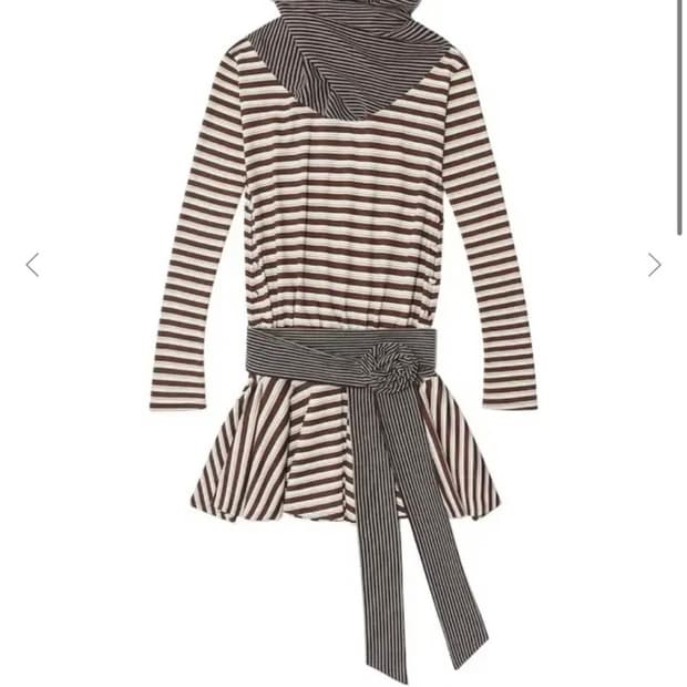 글로니 듄 투톤 드레스 dune twotone dress