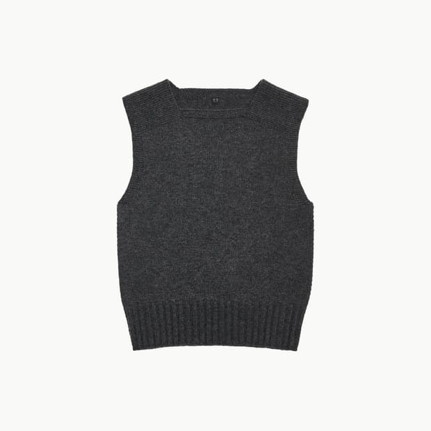 [40] 타이가타카하시 Lot528 arc 니트베스트 차콜