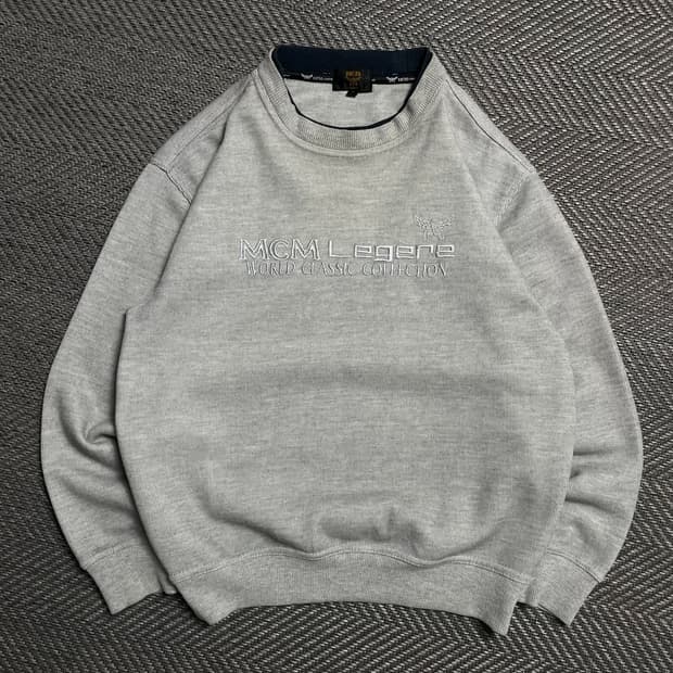 90s MCM 빅로고 아카이브 맨투맨o 5263