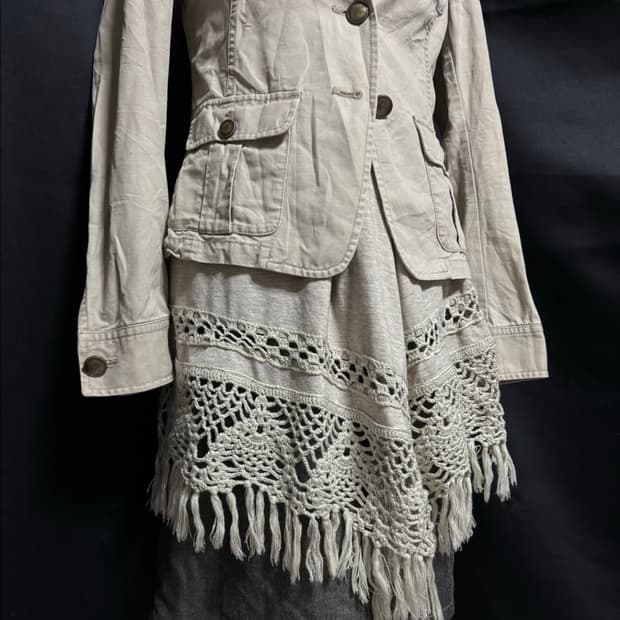 언발란스 후드 슬리브