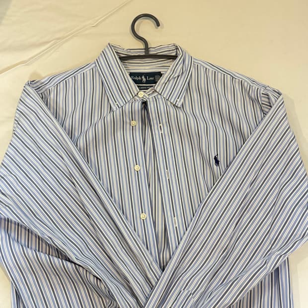 폴로 랄프로렌 스트라이프 셔츠 m사이즈