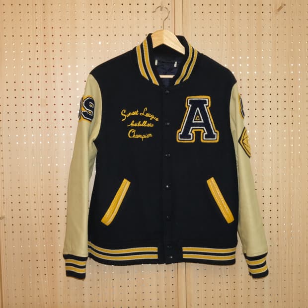 00s 빈티지 바시티 자켓