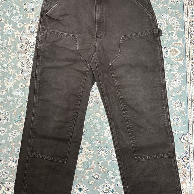 [32] 칼하트 b136 더블니 다크브라운 dkb