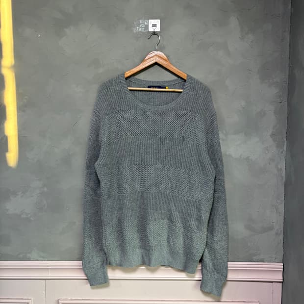 폴로 랄프로렌 니트 그레이