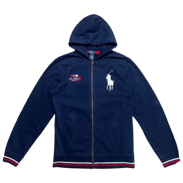 폴로랄프로렌 빅포니 네이비 후드집업 XL