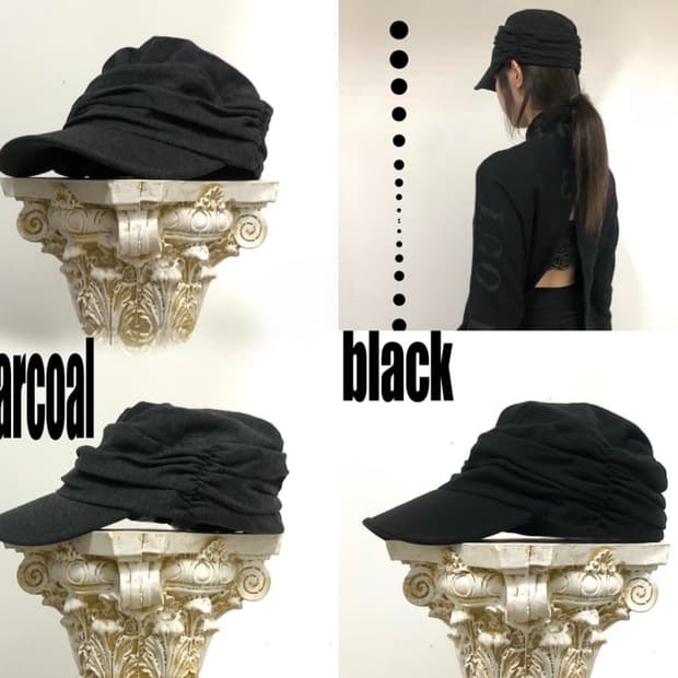 Powning vintage shirring cap