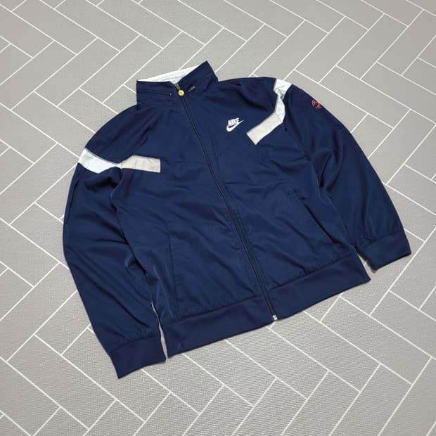 나이키 올드스쿨 배색 트랙 자켓 S