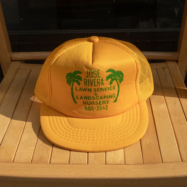90's Jose Rivera Lawn Service 트러커 매쉬 캡