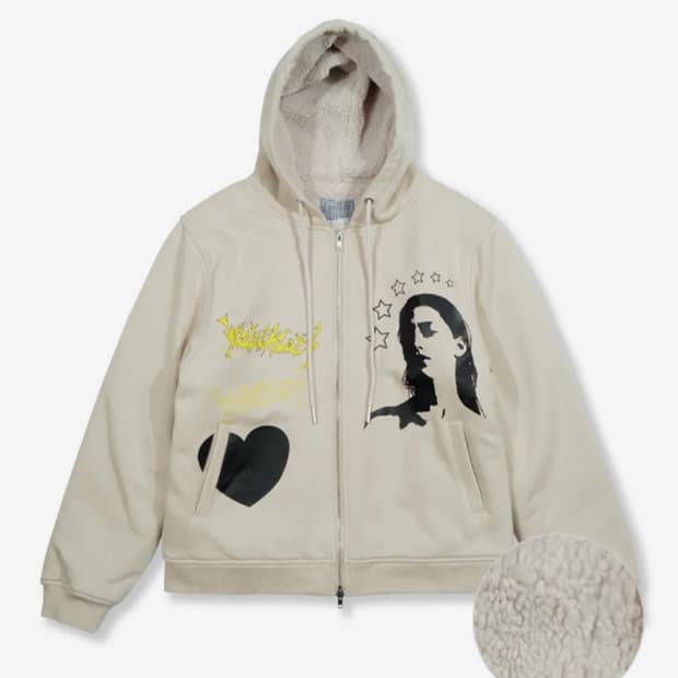 유쓰배쓰 투웨이 플리스 후드집업