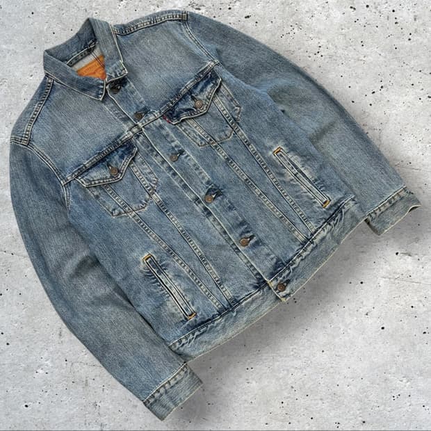[M] 18ss 리바이스 스탠다드 데님 트러커 자켓 청자켓 B80