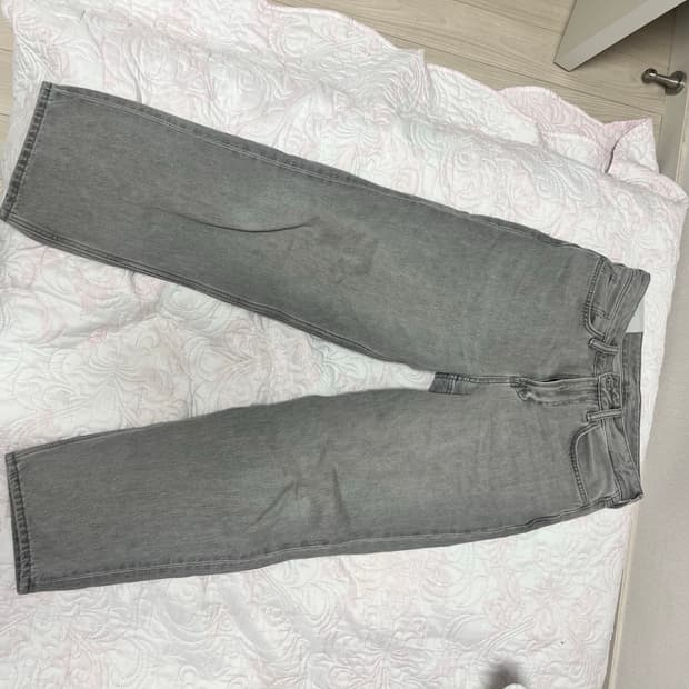 H&M 루즈핏 그레이 데님팬츠 29/30