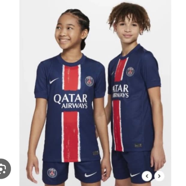나이키 파리 생제르맹 키즈 유니폼 상의 S 새상품
