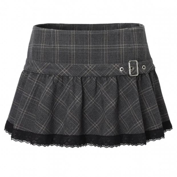 쓰리타임즈 엠마 스커트 차콜 s 판매