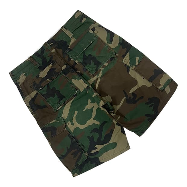 로스코 우드랜드 BDU 카고 하프 팬츠 반바지 M 31