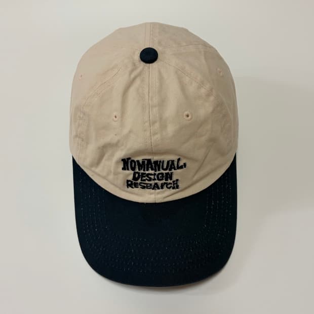 노매뉴얼 배색 볼캡