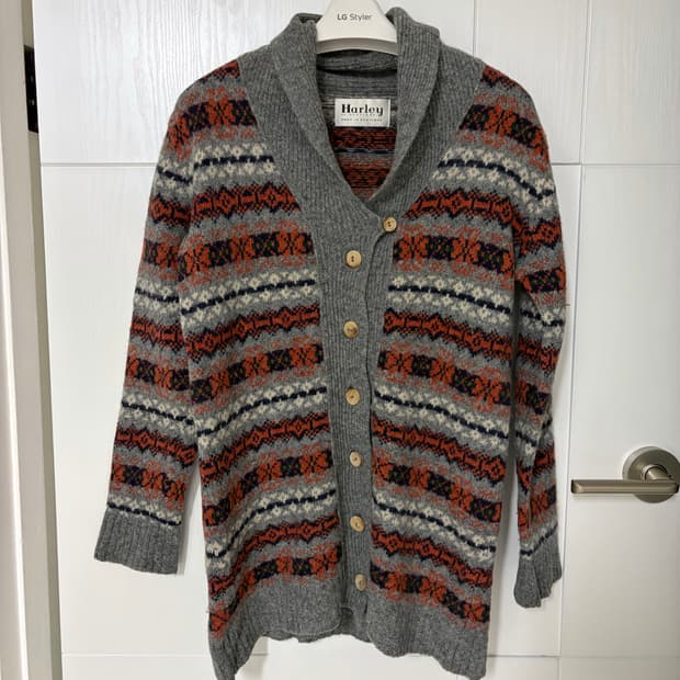 Harley of Scotland 노르딕 가디건 55,66