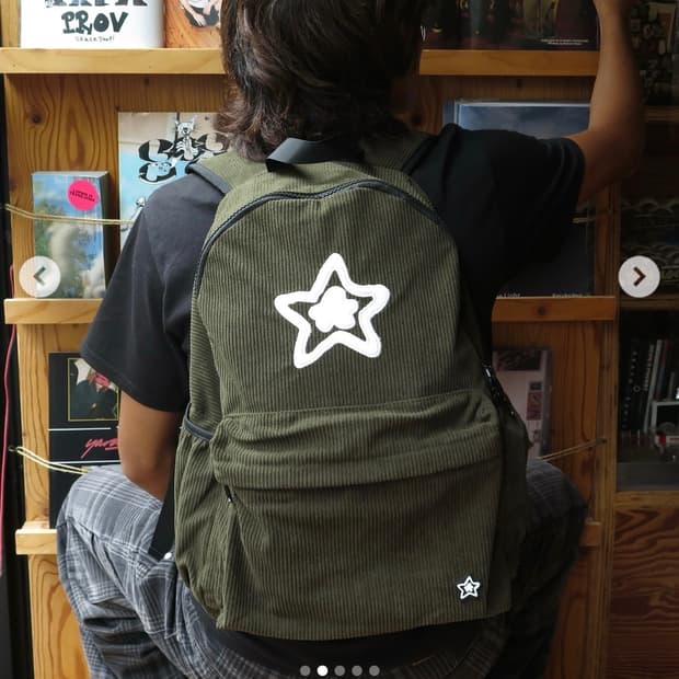 star team 코듀로이 백팩