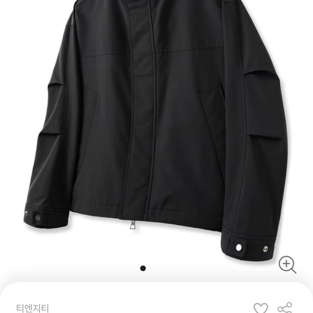 TNGT 쉘파카 블랙 95