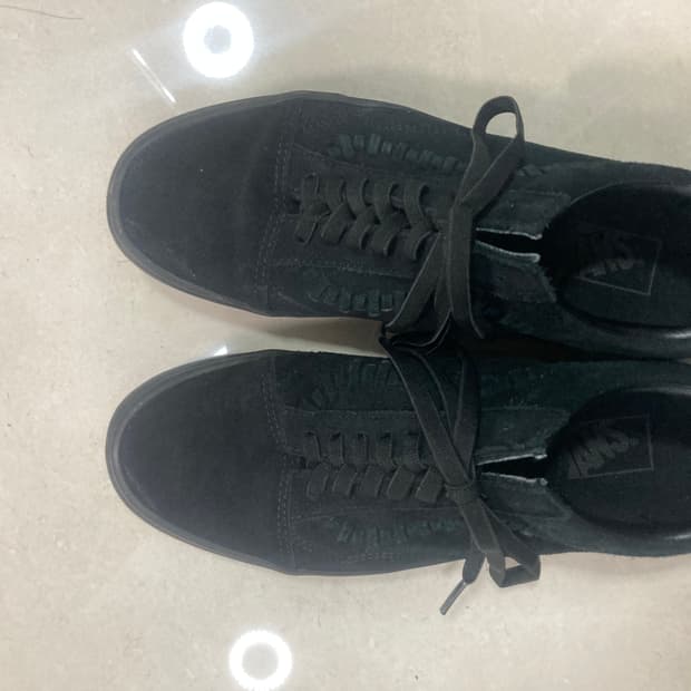 반스 올드스쿨 스웨이드 블랙