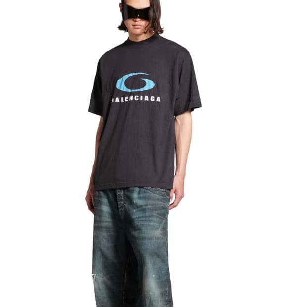 발렌시아가 루프스포츠 반팔