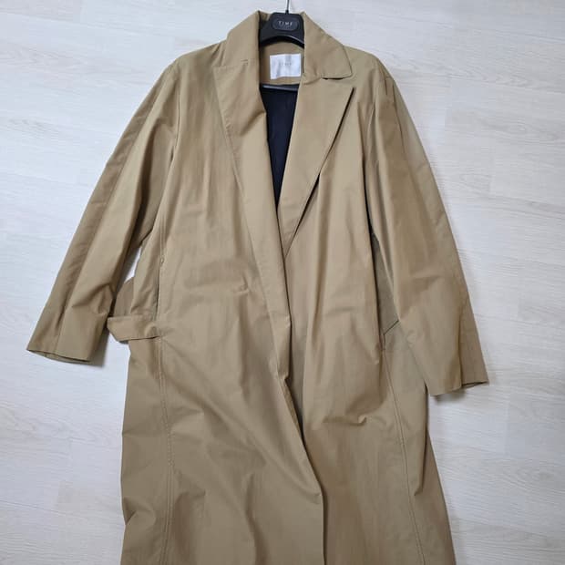 타임 벨티드 트렌치코트 xl