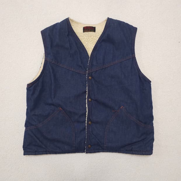 Fleetwood Sportswear 1970 데님 보아 베스트