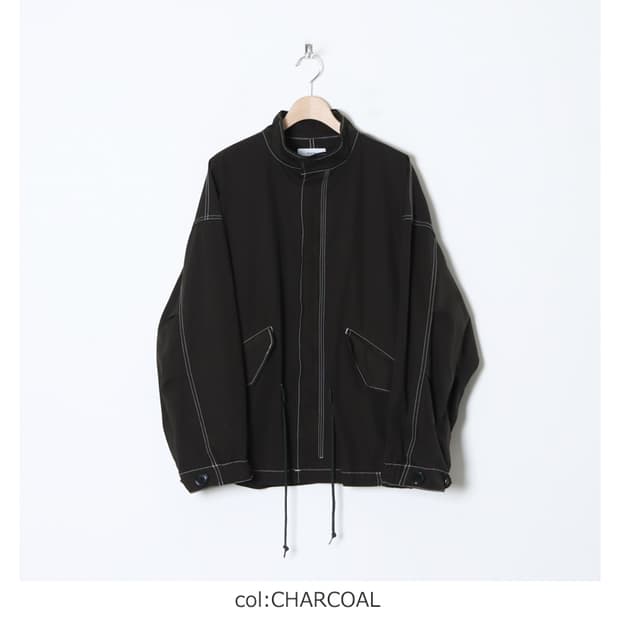 마카(marka) 숏 모즈 자켓 차콜 2