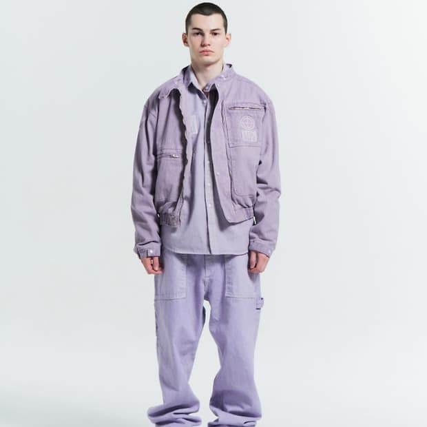 플라스틱프로덕트 24ss painter pants lavender