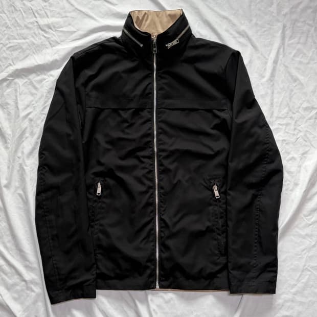 00‘s 프라다 스포츠 리버시블 집업 자켓