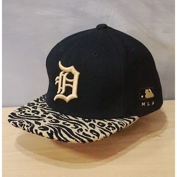 [F] MLB 디트로이트 타이거즈 자수 로고 스냅백