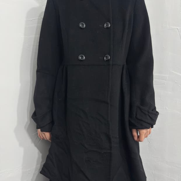 marie clare dubble button coat